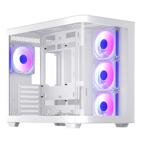 Amazon.co.jp: darkFlash ATX ミッドタワー ゲーミングPCケース